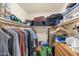 Large walk-in closet with ample storage space at 17404 N 99Th Ave # 108, Sun City, AZ 85373