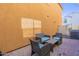 Small patio with wicker furniture at 29405 N 123Rd Gln, Peoria, AZ 85383