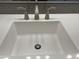Modern bathroom sink with sleek faucet and white countertop at 15935 W Montana De Oro Dr, Surprise, AZ 85387
