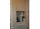 Bathroom linen closet with shelving for storage at 8500 E Southern Ave # 586, Mesa, AZ 85209