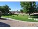 Community park with picnic tables and benches at 8500 E Southern Ave # 586, Mesa, AZ 85209