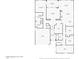 Single story home floor plan with 2 bedrooms and office at 16449 W Shangri La Rd, Surprise, AZ 85388