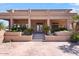 Two-story home with covered entry and landscaping at 580 N Benson Ln, Chandler, AZ 85224