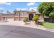 Two story home with three car garage and lush landscaping at 580 N Benson Ln, Chandler, AZ 85224