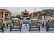 Inviting pool and lounge chairs with a view at 11179 E Honda Bow Rd, Scottsdale, AZ 85262