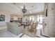 Elegant living room featuring a marble floor, ornate fireplace, and comfortable seating at 11179 E Honda Bow Rd, Scottsdale, AZ 85262