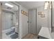Clean bathroom with shower/tub combo at 12620 W Parkwood Dr, Sun City West, AZ 85375