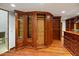 Large walk-in closet with custom built-ins at 5400 E Valle Vista Rd # 6, Phoenix, AZ 85018