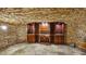 Finished basement with wine cellar and stone walls at 5400 E Valle Vista Rd # 6, Phoenix, AZ 85018