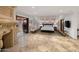Spacious bedroom with fireplace and private balcony at 5400 E Valle Vista Rd # 6, Phoenix, AZ 85018