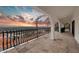 Balcony offering panoramic sunset views and city vista at 5400 E Valle Vista Rd # 6, Phoenix, AZ 85018