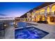 Stunning infinity pool and spa with city views at 5400 E Valle Vista Rd # 6, Phoenix, AZ 85018