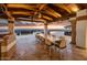 Large outdoor dining area with stunning sunset views at 5400 E Valle Vista Rd # 6, Phoenix, AZ 85018