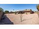 Large backyard with gravel and patio at 14213 N Bolivar Dr, Sun City, AZ 85351