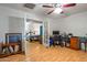 Home office with hardwood floors and view of bedroom at 5534 W Tierra Buena Ln, Glendale, AZ 85306