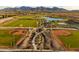 Aerial view of two baseball fields and walking paths at 4815 S 119Th Dr, Avondale, AZ 85323