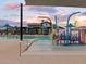 Refreshing spray park next to a resort-style pool at 16031 W Hackamore Dr, Surprise, AZ 85387