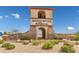 Community entrance sign for Mission Royale by Meritage Homes at 34 N Agua Fria Ln, Casa Grande, AZ 85194