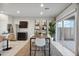 Bright dining area with table, chairs, and access to backyard at 5769 E Clandestine Dr, San Tan Valley, AZ 85140