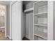 White built-in closet shelving with sliding door at 2633 W Ocotillo Rd # 3, Phoenix, AZ 85017