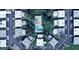 Aerial view showcasing community layout and pool at 2633 W Ocotillo Rd # 3, Phoenix, AZ 85017
