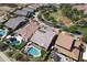 Aerial showing community with homes and green spaces at 2229 N Beverly Pl, Buckeye, AZ 85396