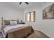 Bedroom with double bed and window at 16308 E Arrow Dr # 111, Fountain Hills, AZ 85268