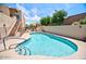 Community pool with plenty of space for relaxing at 16308 E Arrow Dr # 111, Fountain Hills, AZ 85268
