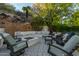 Cozy fire pit area with comfortable seating at 14828 N 15Th Ave, Phoenix, AZ 85023