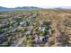 Aerial view of a luxury home in a desert community at 37295 N Boulder View Dr, Scottsdale, AZ 85262