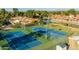 Two well maintained tennis courts, ready for a game at 1729 Leisure World --, Mesa, AZ 85206