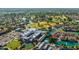 Aerial view of community with clubhouse, pool, and golf course at 1729 Leisure World --, Mesa, AZ 85206
