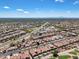 Aerial view of community featuring numerous homes and desert landscape at 8870 E Greenview Dr, Gold Canyon, AZ 85118