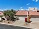 Two-story Spanish style home with attached garage at 8870 E Greenview Dr, Gold Canyon, AZ 85118