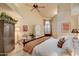 Main bedroom with high ceilings and access to the hallway at 8870 E Greenview Dr, Gold Canyon, AZ 85118