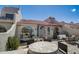 Spacious patio with seating area, offering mountain views at 8870 E Greenview Dr, Gold Canyon, AZ 85118