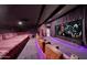 Home theater with comfortable seating and large screen at 6107 E Paradise Dr, Scottsdale, AZ 85254