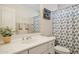 Clean bathroom with updated vanity and shower/tub at 15016 W Monterey Way, Goodyear, AZ 85395