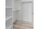 Spacious closet with built-in shelves and hanging rod at 24614 S 183Rd Pl, Gilbert, AZ 85298