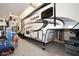 Spacious garage with Montana RV and ample storage at 4455 E Quail Brush Rd, Cave Creek, AZ 85331
