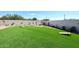 Large backyard with artificial turf and games at 4455 E Quail Brush Rd, Cave Creek, AZ 85331