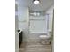Clean bathroom with a shower/tub combo and light flooring at 11411 N 91St Ave # 217, Peoria, AZ 85345