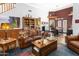 Open concept living room with views into the kitchen and dining areas at 38065 N Cave Creek Rd # 4, Cave Creek, AZ 85331
