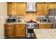 Modern kitchen with stainless steel appliances at 38065 N Cave Creek Rd # 4, Cave Creek, AZ 85331
