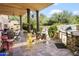 Outdoor kitchen and patio area, great for entertaining at 38065 N Cave Creek Rd # 4, Cave Creek, AZ 85331