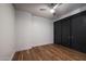Bright bedroom with hardwood floors and large closet at 4422 N 75Th St # 4011, Scottsdale, AZ 85251