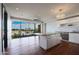 Modern kitchen with granite island and city views at 4422 N 75Th St # 4011, Scottsdale, AZ 85251