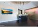 Modern reception area with a sleek black desk and stylish decor at 4422 N 75Th St # 4011, Scottsdale, AZ 85251