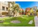 Neatly landscaped community with townhouses and a central green space at 2402 E 5Th St # 1481, Tempe, AZ 85288
