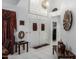 Elegant entryway with double doors and decorative wall art at 5839 E Jensen St, Mesa, AZ 85205